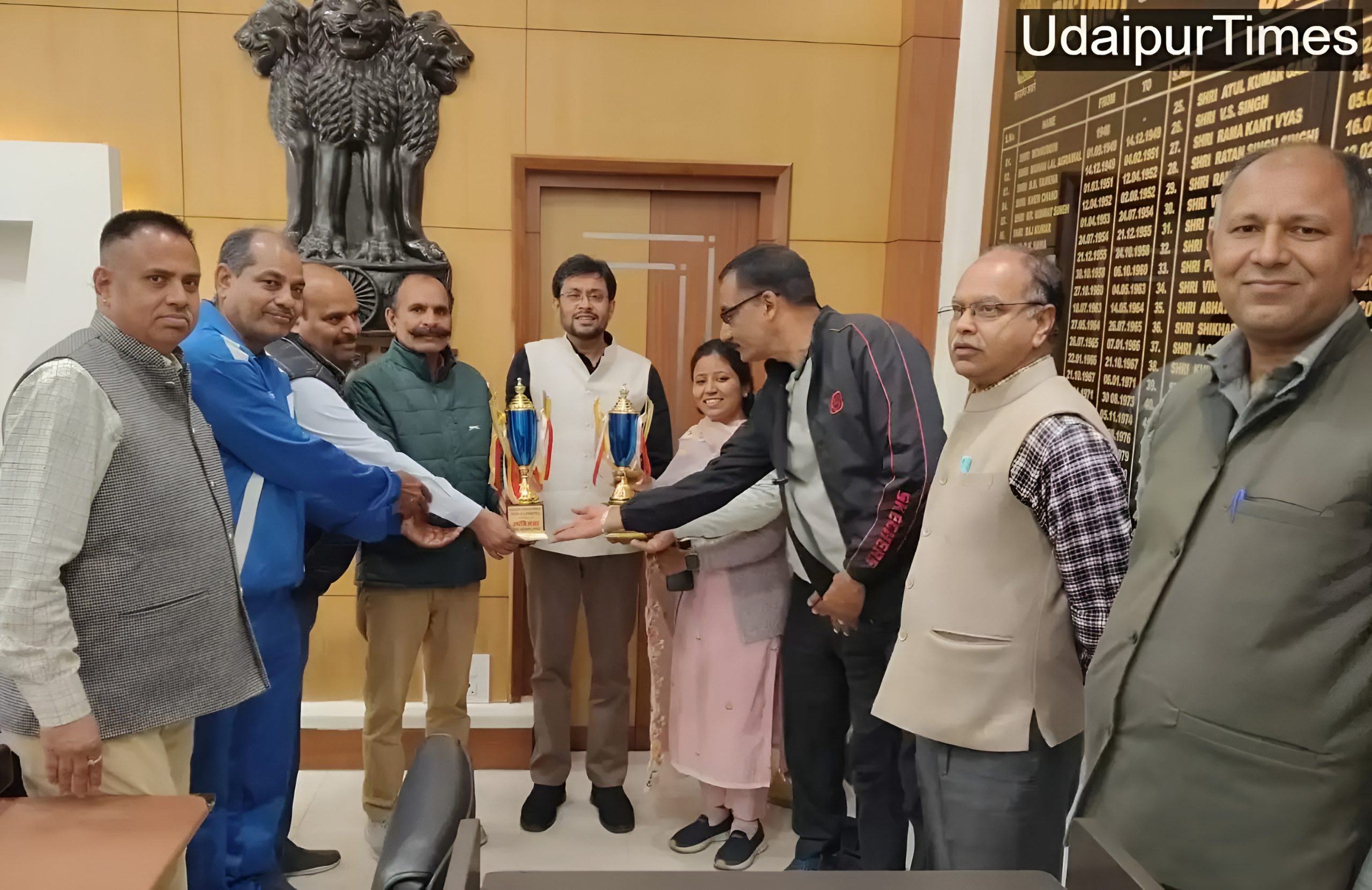 Udaipur Teams Excel in State Civil Service Sports